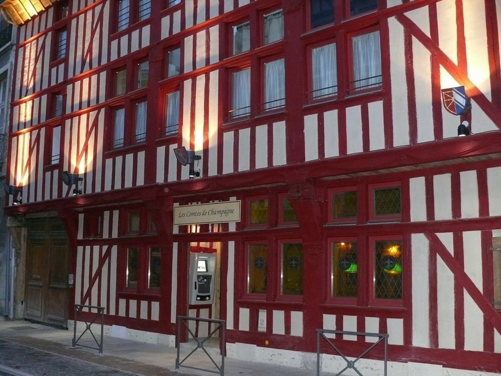 Brit Hotel Comtes De Champagne - Troyes Centre Historique Exteriör bild